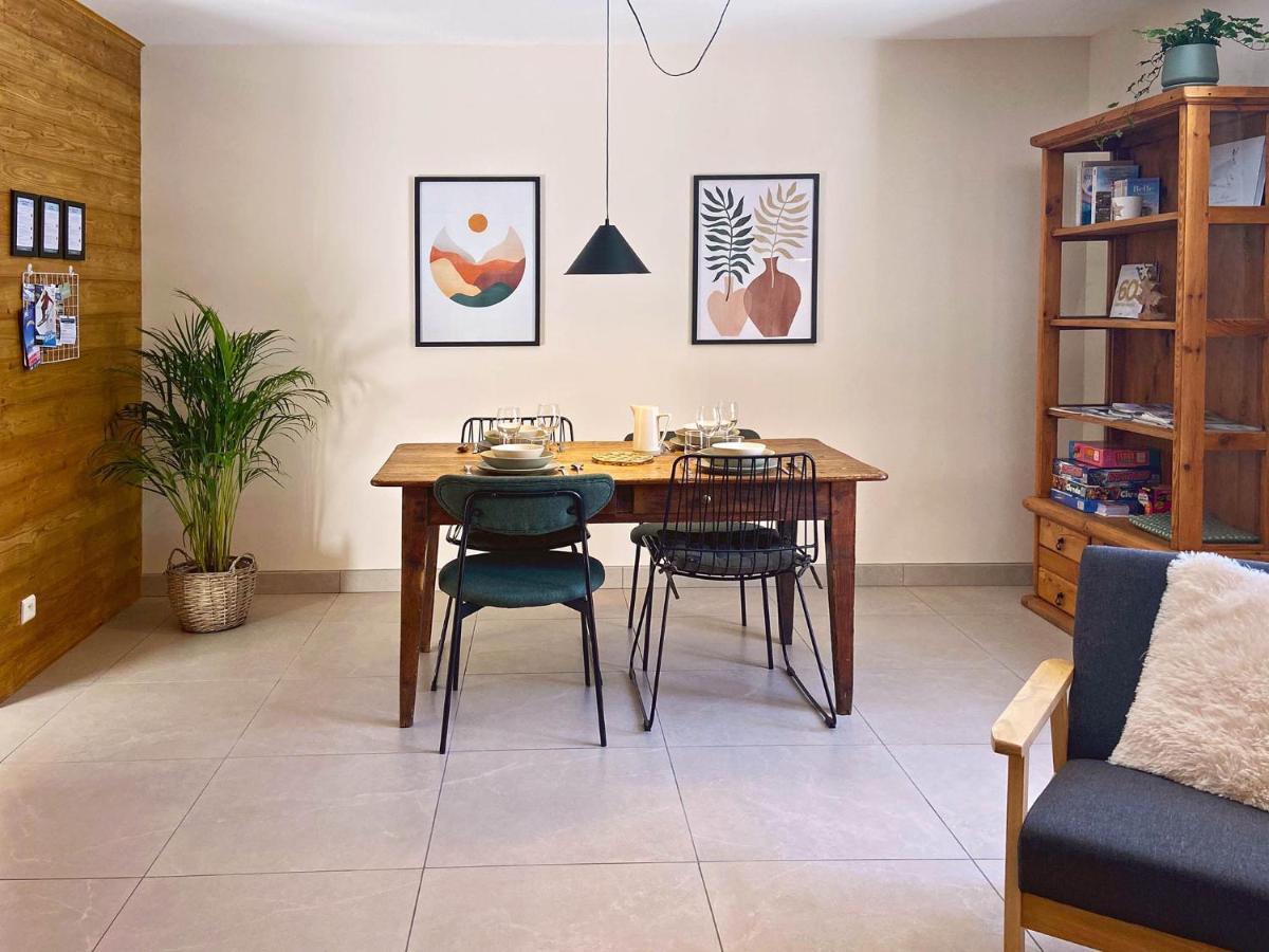 Le Chat Perche - Appartements 3 Etoiles Spacieux Et Chaleureux A Allemond Exteriör bild